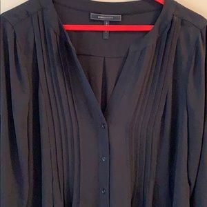 🌺 BCBG black crepe silky top🌺